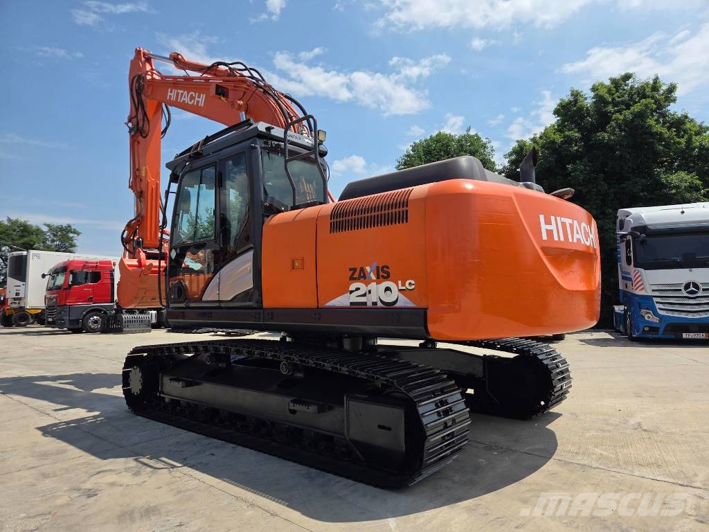Hitachi ZX 210 LC-6, 7.784h, QIL QUICK+3 buckets Rupsgraafmachines