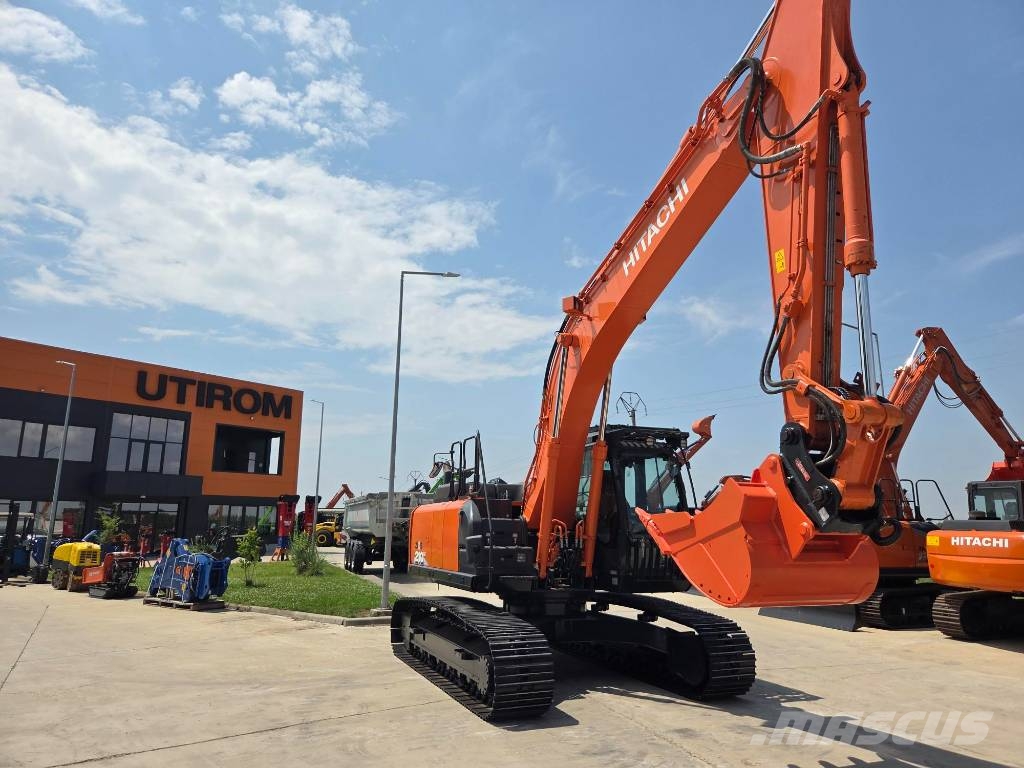 Hitachi ZX 210 LC-6, 7.784h, QIL QUICK+3 buckets Rupsgraafmachines