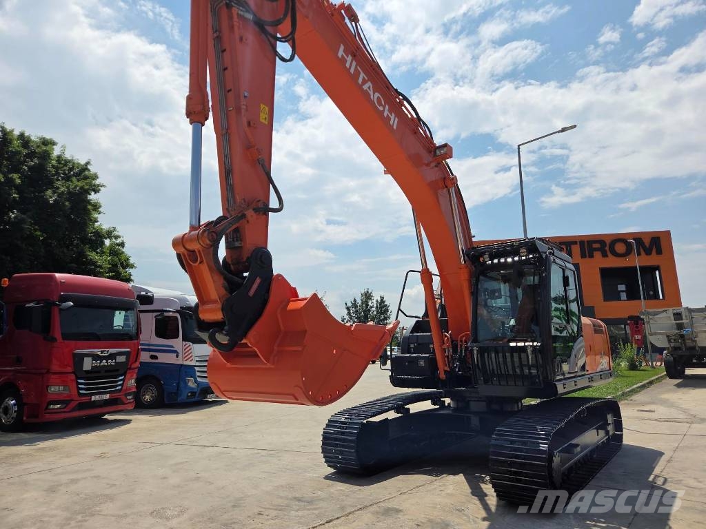 Hitachi ZX 210 LC-6, 7.784h, QIL QUICK+3 buckets Rupsgraafmachines