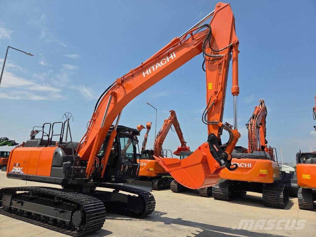 Hitachi ZX 210 LC-6, 7.784h, QIL QUICK+3 buckets Rupsgraafmachines