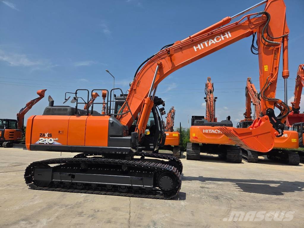 Hitachi ZX 210 LC-6, 7.784h, QIL QUICK+3 buckets Rupsgraafmachines