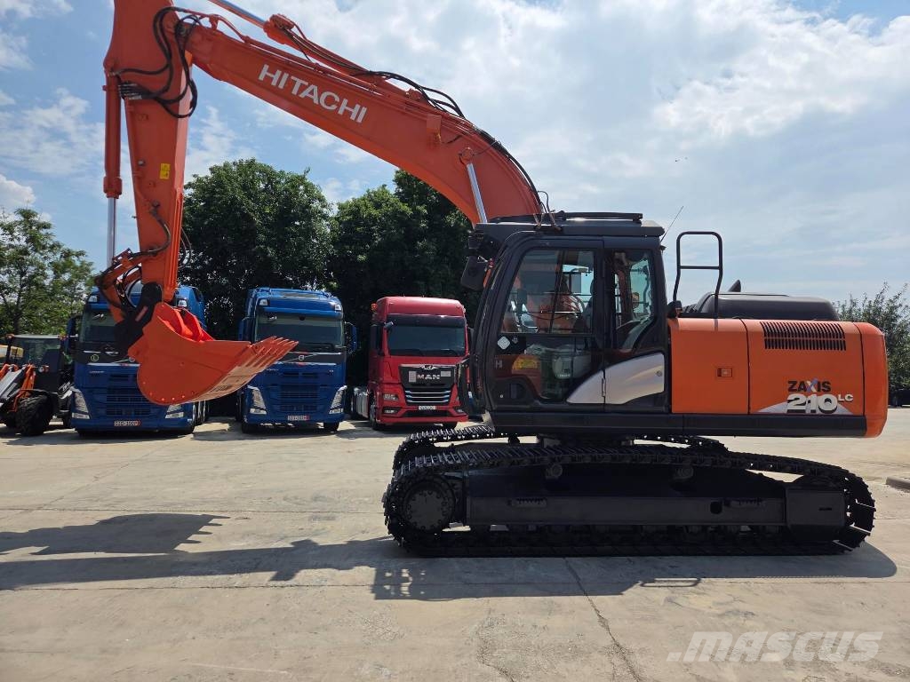 Hitachi ZX 210 LC-6, 7.784h, QIL QUICK+3 buckets Rupsgraafmachines