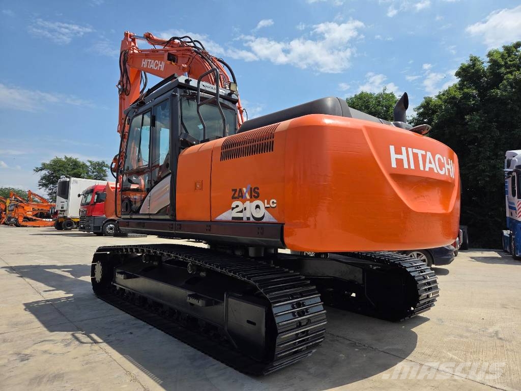 Hitachi ZX 210 LC-6, 7.784h, QIL QUICK+3 buckets Rupsgraafmachines