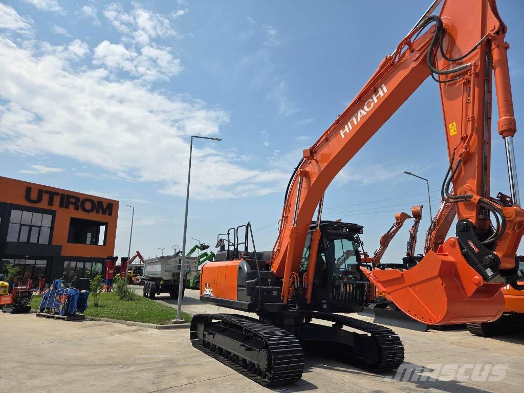 Hitachi ZX 210 LC-6, 7.784h, QIL QUICK+3 buckets Rupsgraafmachines