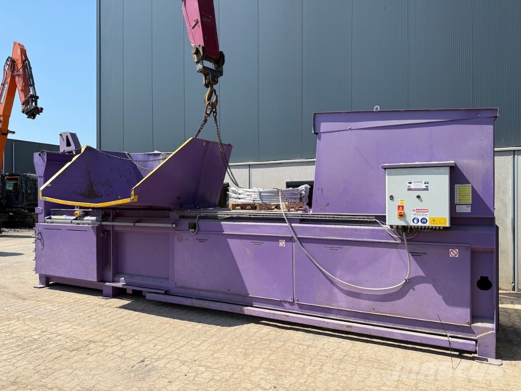 Baler for Paper Plastic Cardboard - Bollegraaf Paal HSM Industrial balers