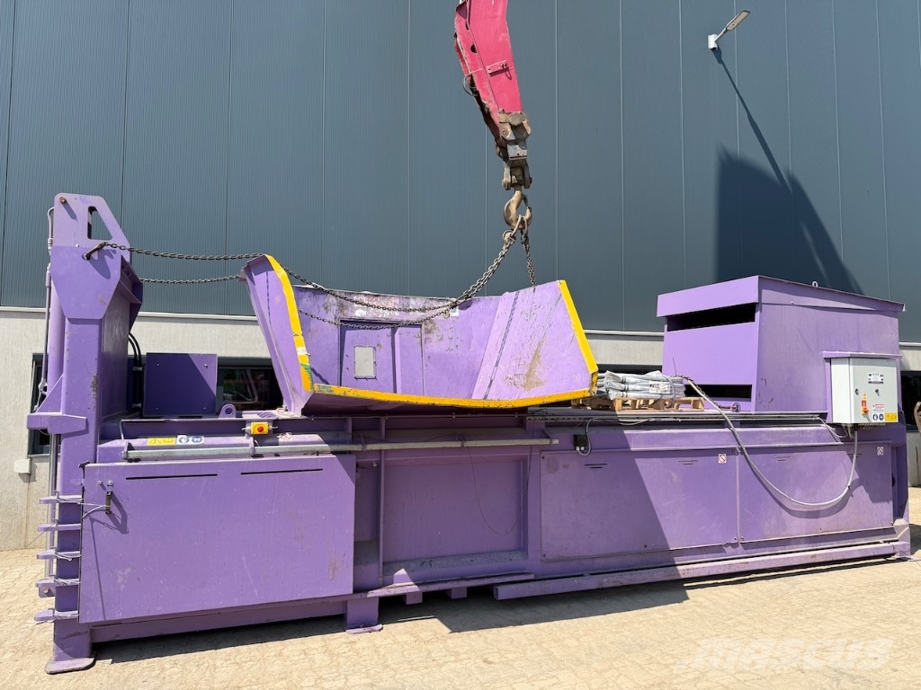 Baler for Paper Plastic Cardboard - Bollegraaf Paal HSM Industrial balers