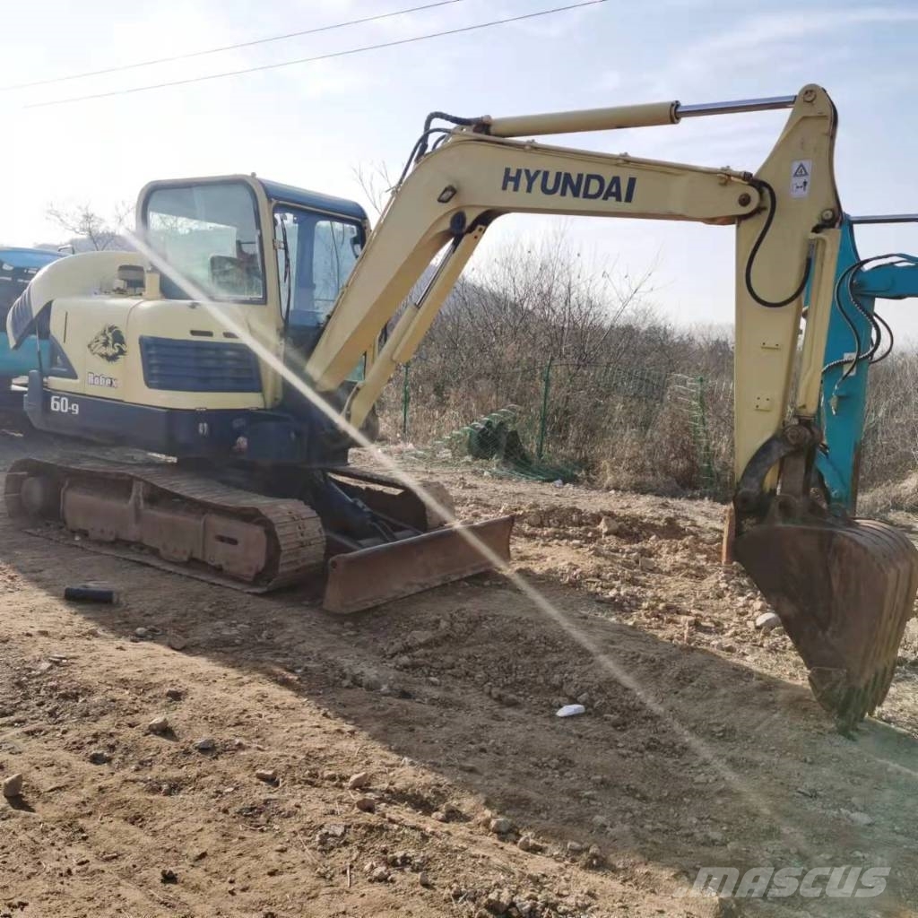 Hyundai R60-9 소형 굴삭기 7톤 미만
