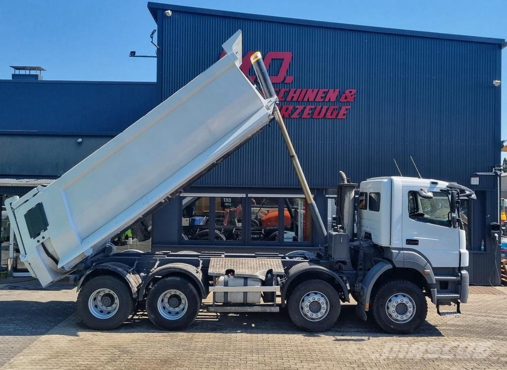Mercedes-Benz Axor 3243 / AC / EPS / Euro 5 / 8x4 شاحنات قلابة