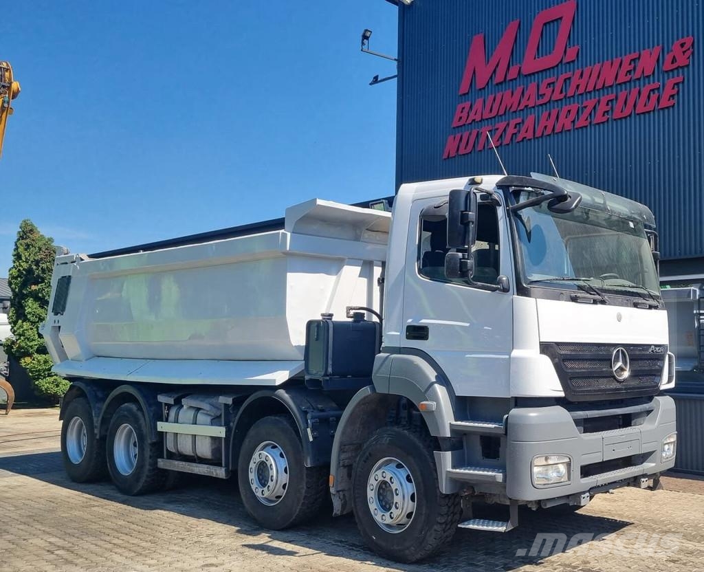 Mercedes-Benz Axor 3243 / AC / EPS / Euro 5 / 8x4 شاحنات قلابة