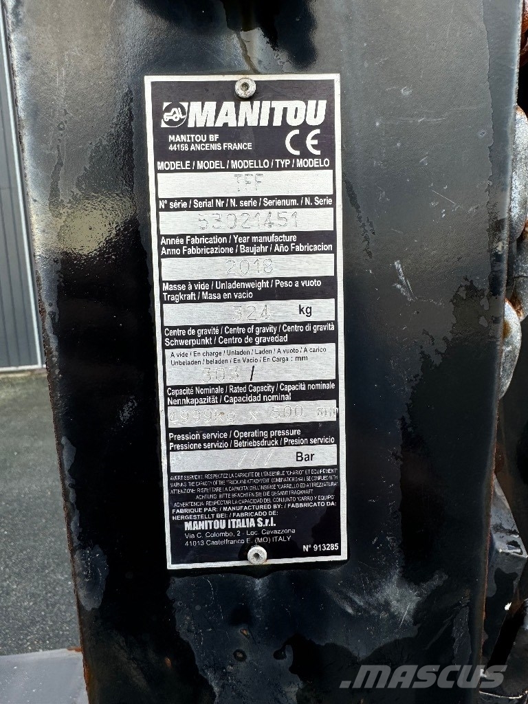 Manitou Pallgafflar teleskoplastare Telescopic handlers