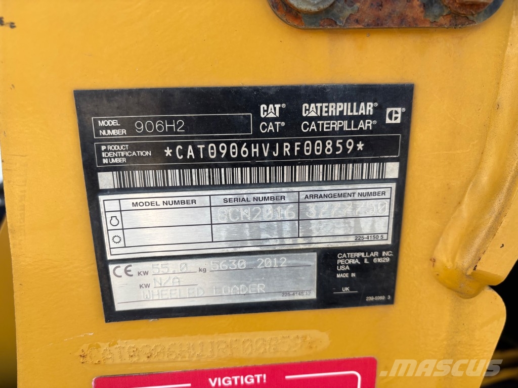 CAT 906 H 2 Wheel loaders