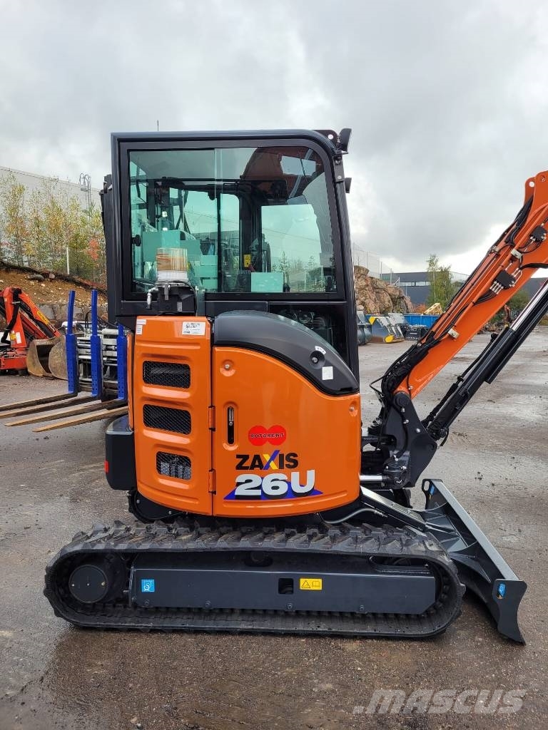 Hitachi ZX 26 U, Koko Suomi, Finland - Used mini excavators < 7t
