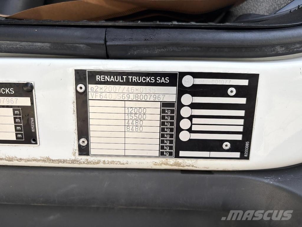 Renault D 12,240 + HYDRAULIC RAMPS + WINCH 5400 KG + EURO Evakuatori
