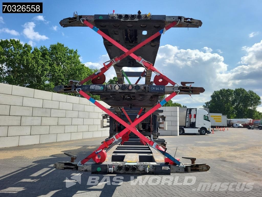 Kässbohrer CS APK 10/26 Lift Axle Stack Containerchassis
