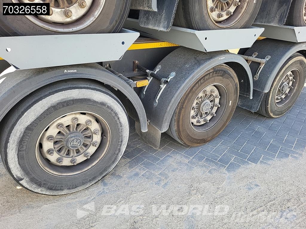 Kässbohrer CS APK 10/26 Lift Axle Stack Containerchassis