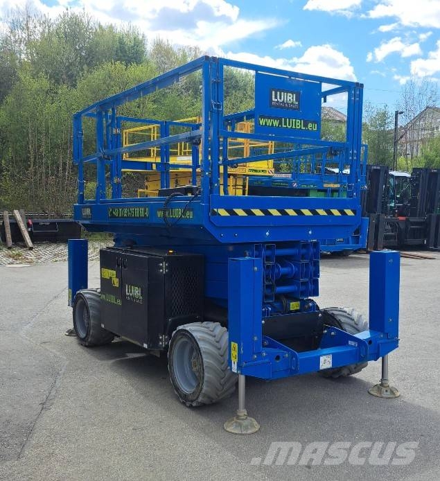 Genie GS 3369 RT  non marking tyres, 12m Škarjaste dvižne ploščadi