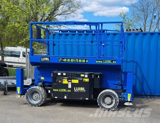 Genie GS 3369 RT  non marking tyres, 12m Škarjaste dvižne ploščadi