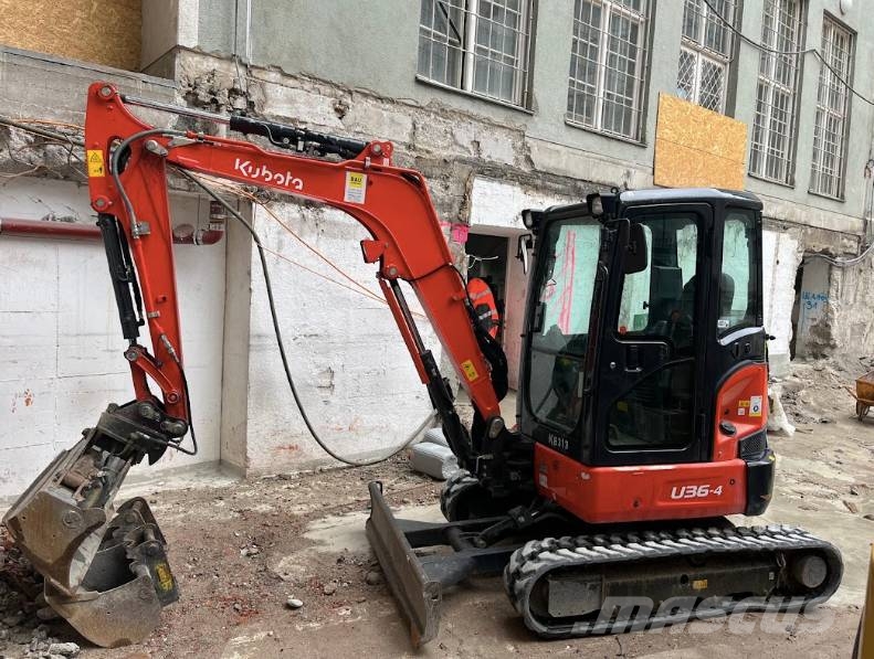 Kubota U 36-4 Minigraafmachines < 7t