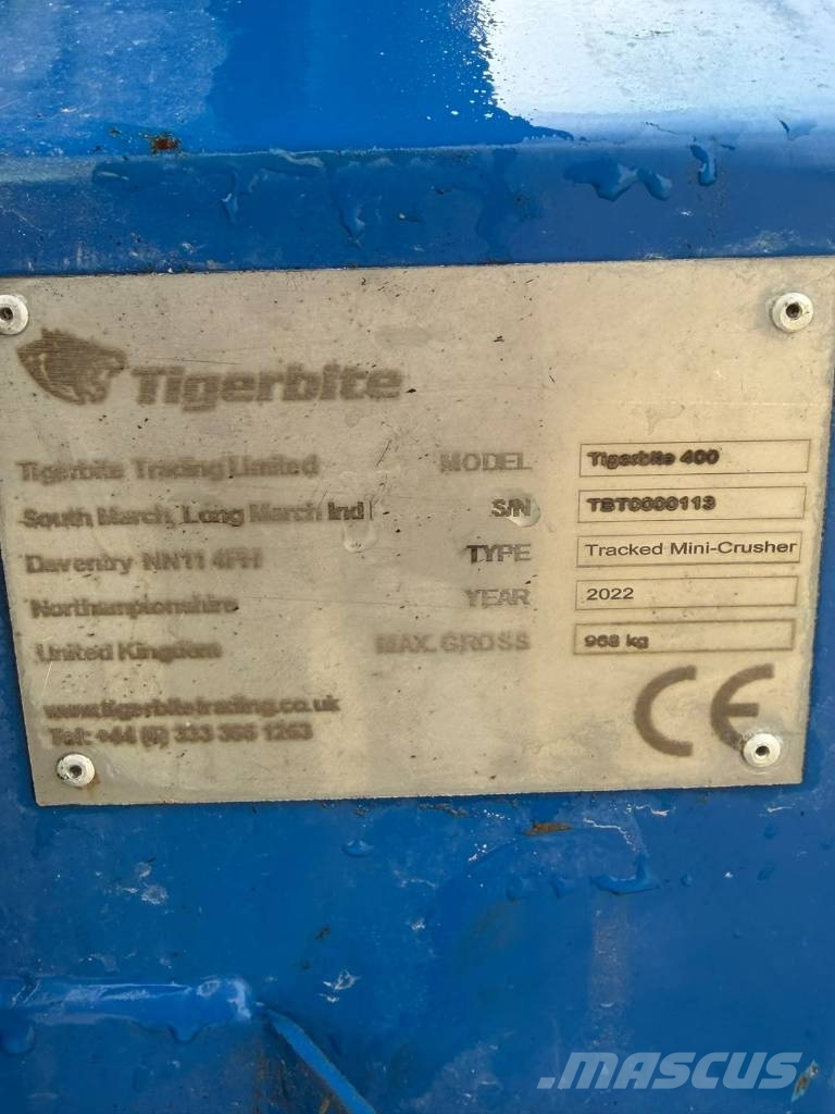 Tigerbite 400 Mini Compact Concrete Crusher Concrete accessories