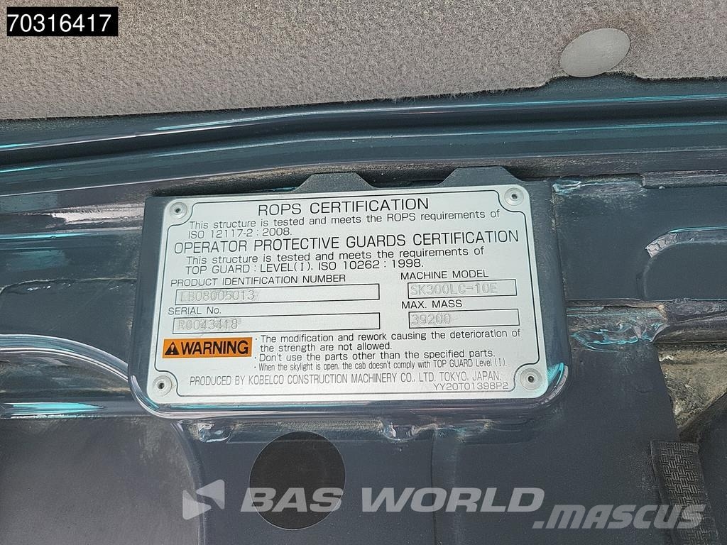 Kobelco SK300 LC-10E Escavadeiras de esteiras