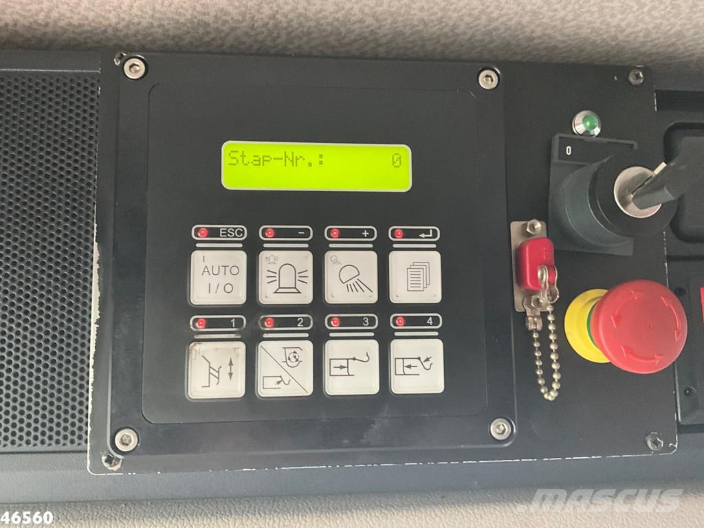 DAF FAN CF 290 Euro 6 Hiab 21 Tonmeter laadkraan 폐기물 수거 트럭