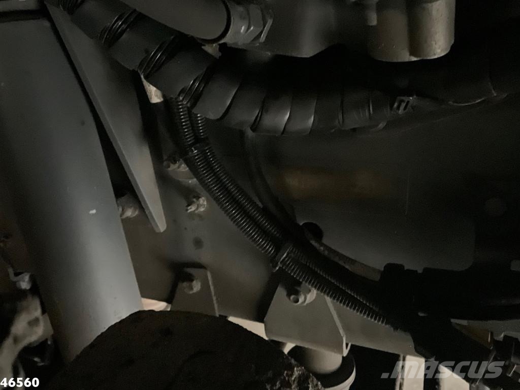 DAF FAN CF 290 Euro 6 Hiab 21 Tonmeter laadkraan 폐기물 수거 트럭