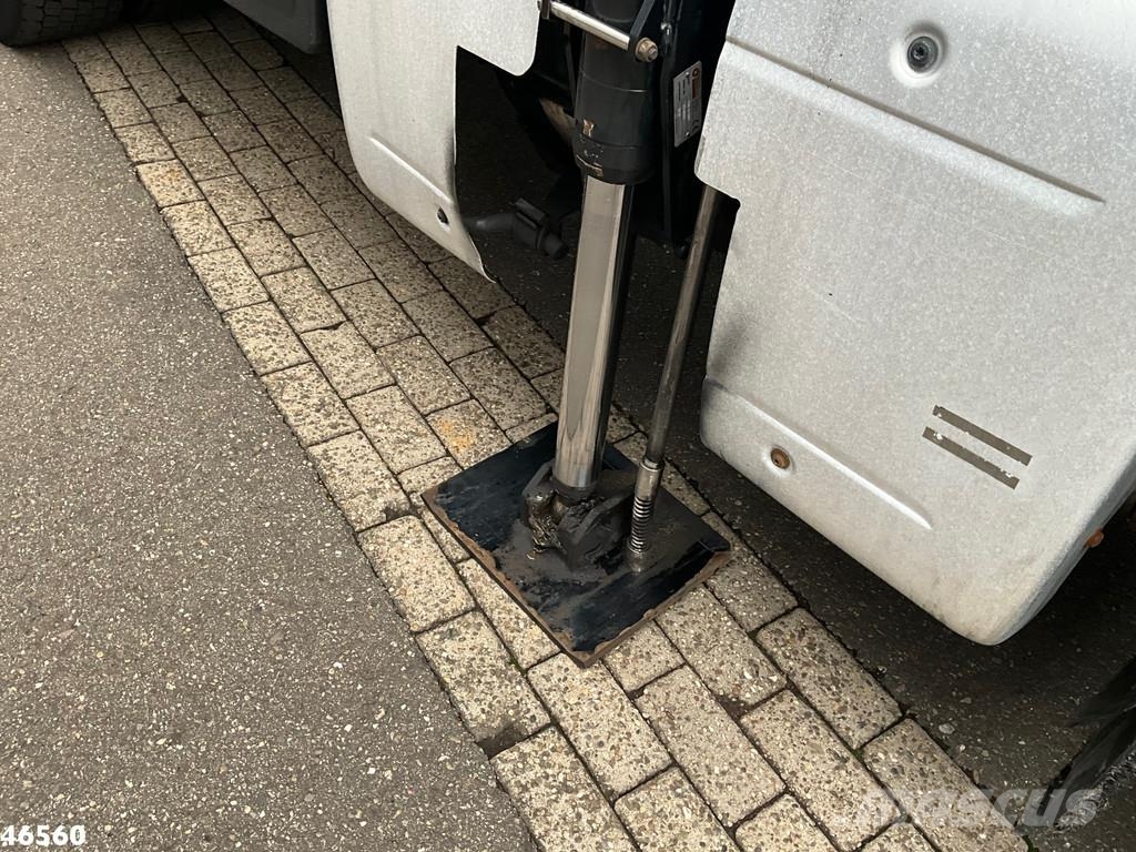 DAF FAN CF 290 Euro 6 Hiab 21 Tonmeter laadkraan 폐기물 수거 트럭