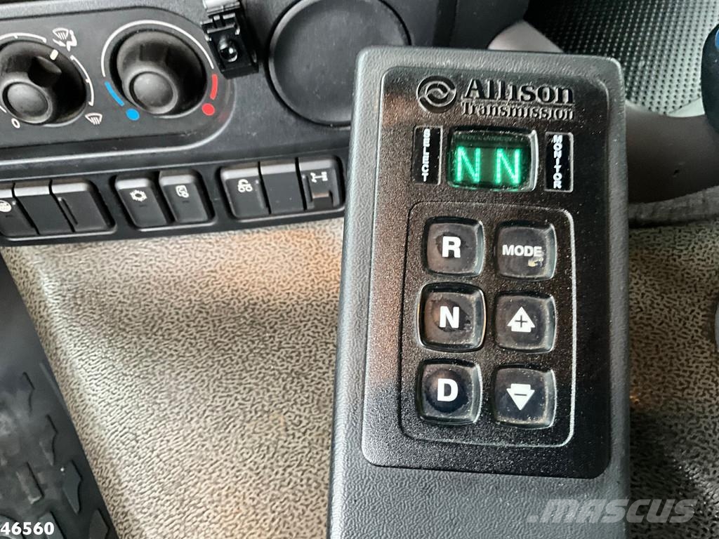 DAF FAN CF 290 Euro 6 Hiab 21 Tonmeter laadkraan 폐기물 수거 트럭