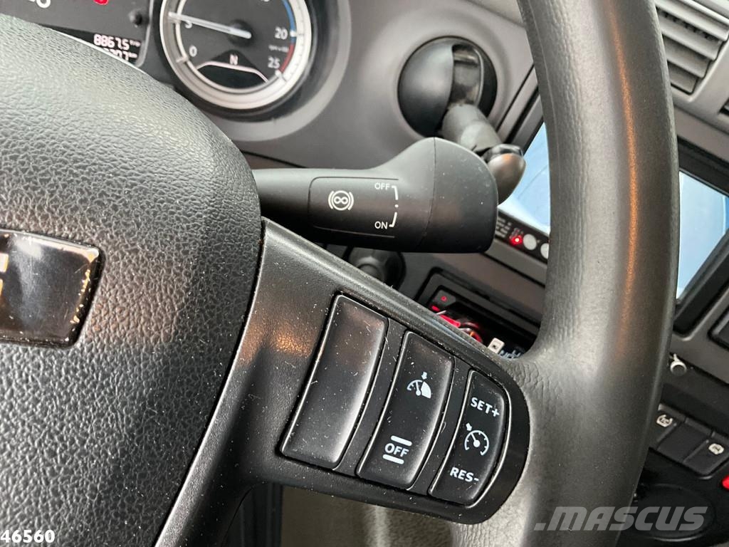 DAF FAN CF 290 Euro 6 Hiab 21 Tonmeter laadkraan 폐기물 수거 트럭