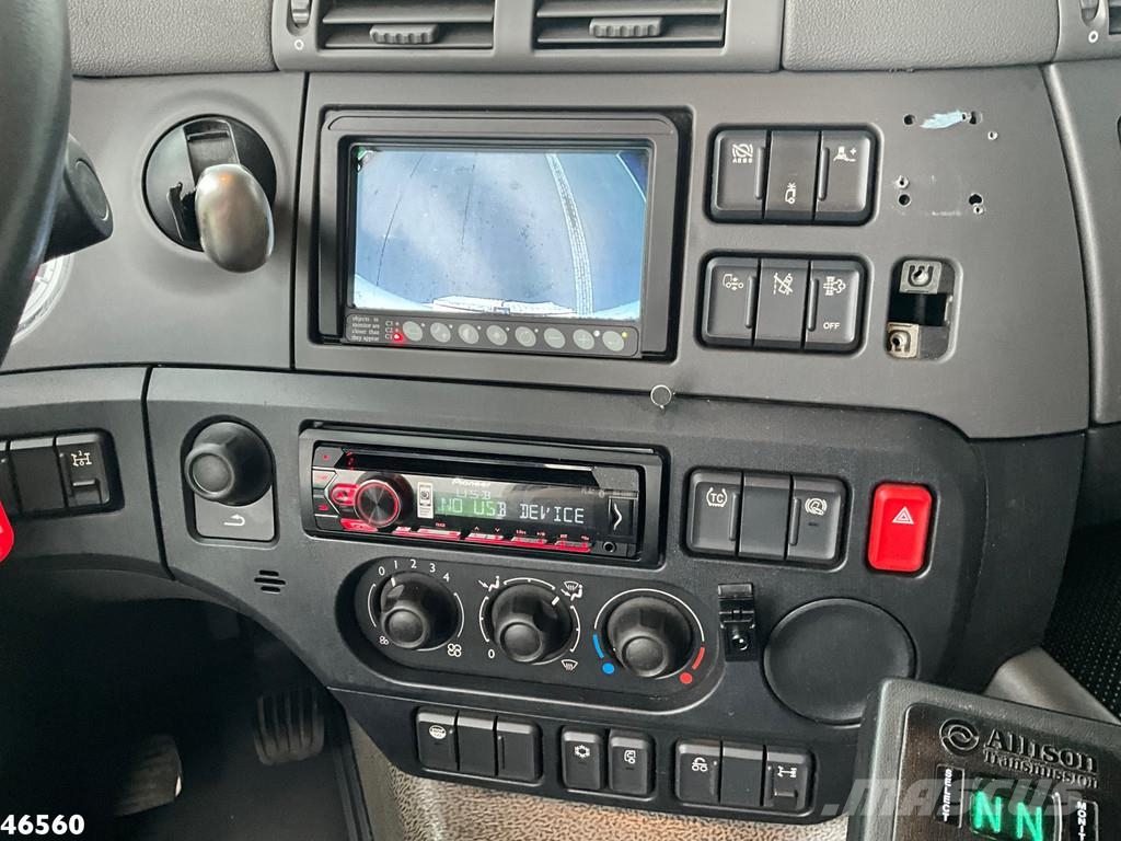 DAF FAN CF 290 Euro 6 Hiab 21 Tonmeter laadkraan 폐기물 수거 트럭