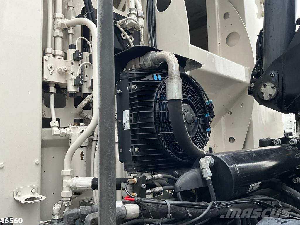 DAF FAN CF 290 Euro 6 Hiab 21 Tonmeter laadkraan 폐기물 수거 트럭