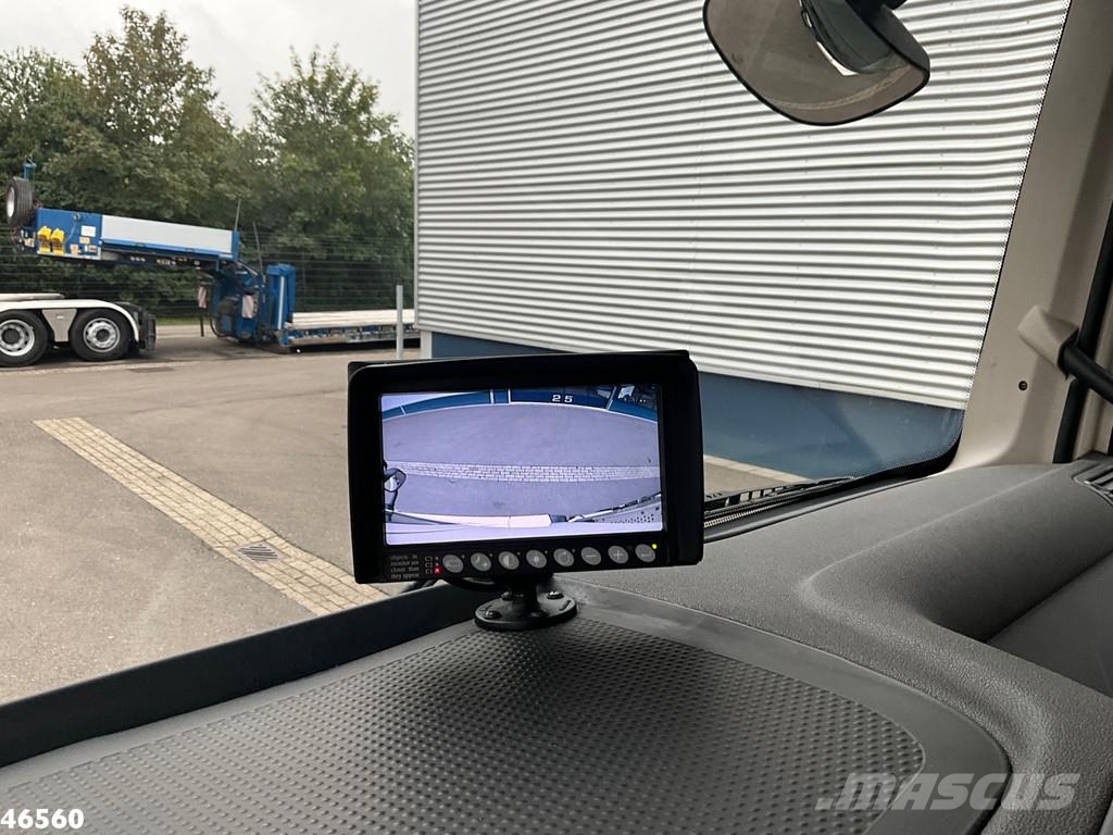 DAF FAN CF 290 Euro 6 Hiab 21 Tonmeter laadkraan 폐기물 수거 트럭