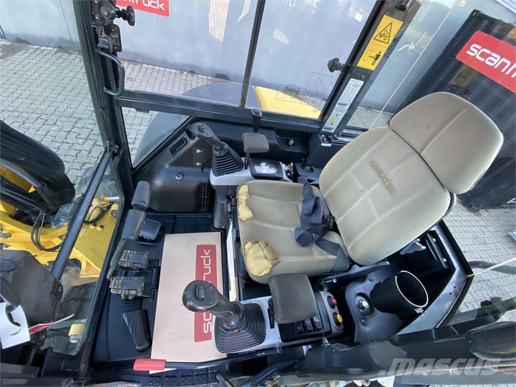 Komatsu PC55MR-3 Wheeled excavators
