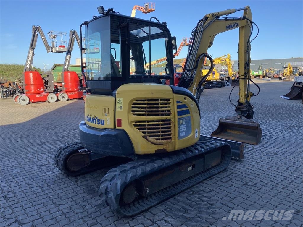 Komatsu PC55MR-3 Wheeled excavators