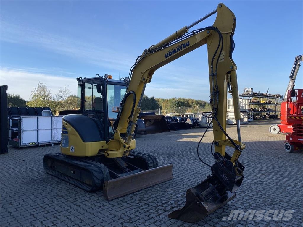 Komatsu PC55MR-3 Wheeled excavators