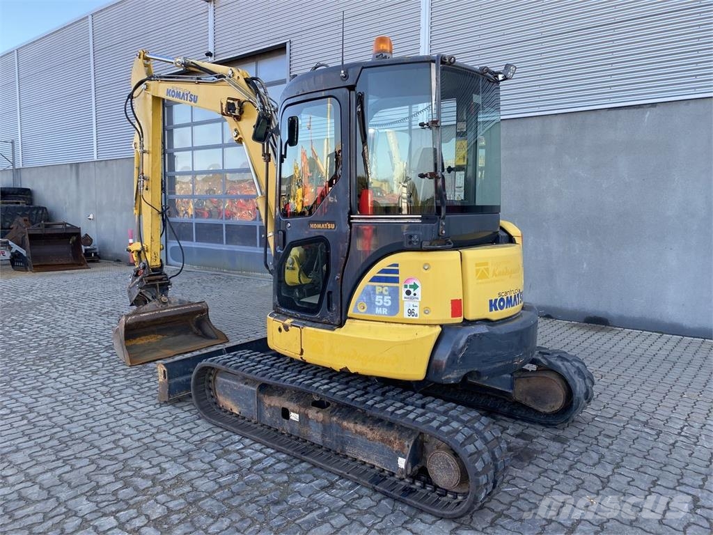 Komatsu PC55MR-3 Wheeled excavators