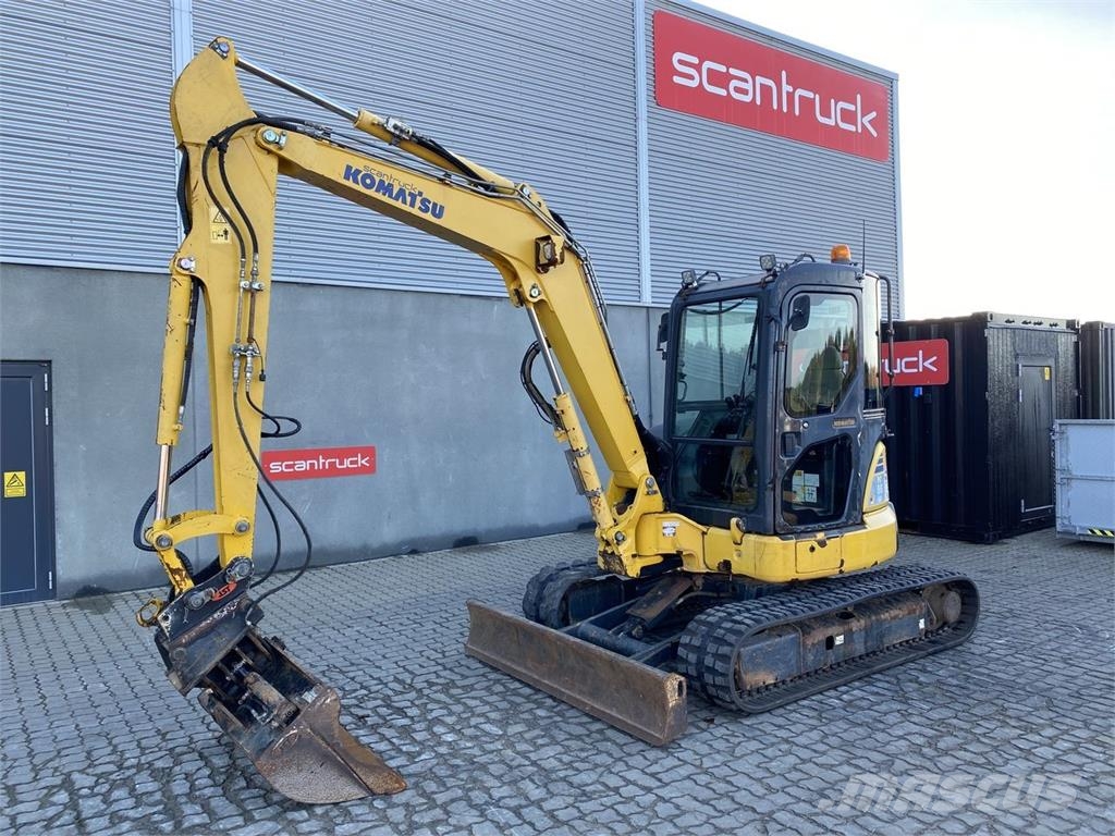 Komatsu PC55MR-3 Wheeled excavators