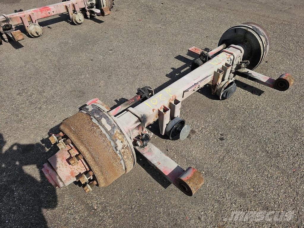 Fruehauf SMB TRAILER AXLE SINGLE TIRE DRUM Essieux