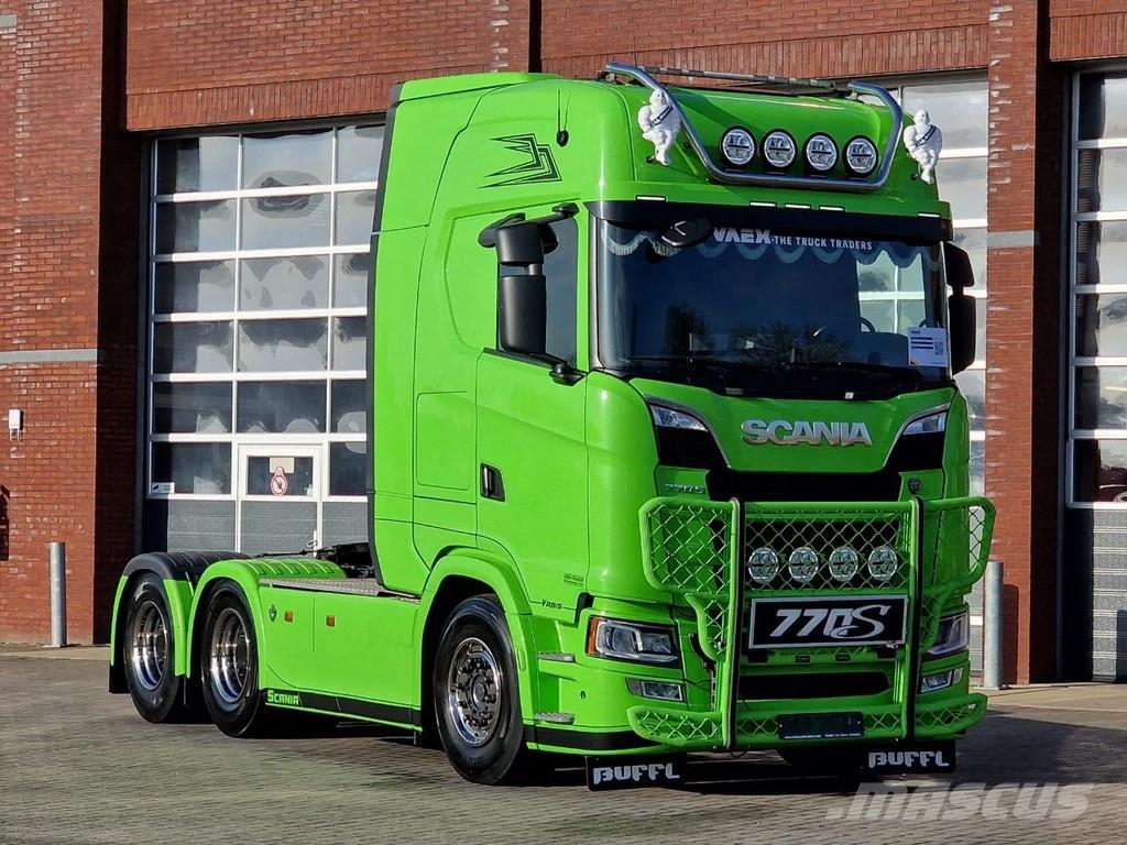 Scania 770S V8 NGS Highline 6x4 - Retarder - Leather - Na Tractor Units
