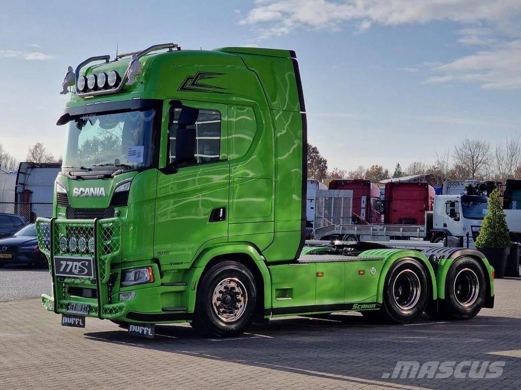 Scania 770S V8 NGS Highline 6x4 - Retarder - Leather - Na Tractor Units