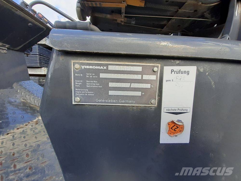 Vibromax 405PD Kompaktorji tal