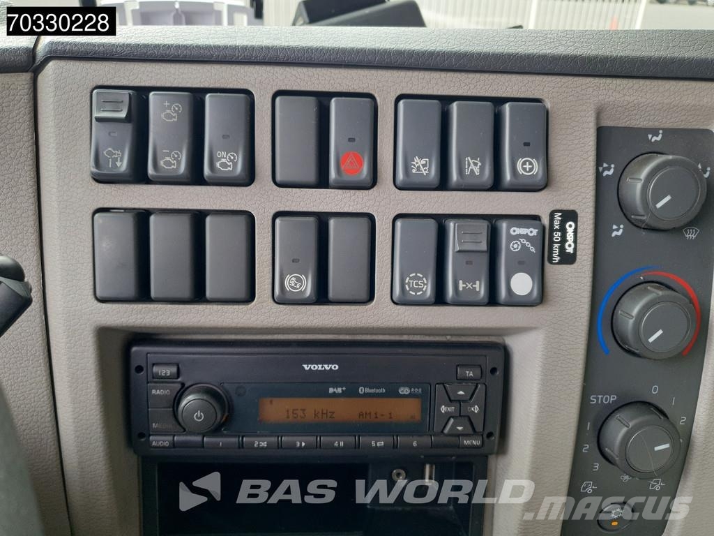 Volvo FL 280 4X2 18tons truck HMF 1120K-RC Crane Kran Fu 平板栏板货车