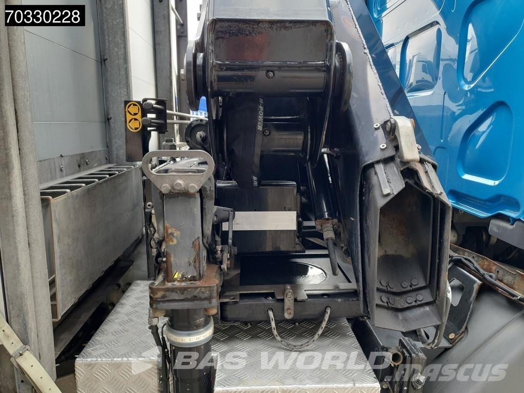 Volvo FL 280 4X2 18tons truck HMF 1120K-RC Crane Kran Fu Φορτηγά Kαρότσα με ανοιγόμενα πλαϊνά
