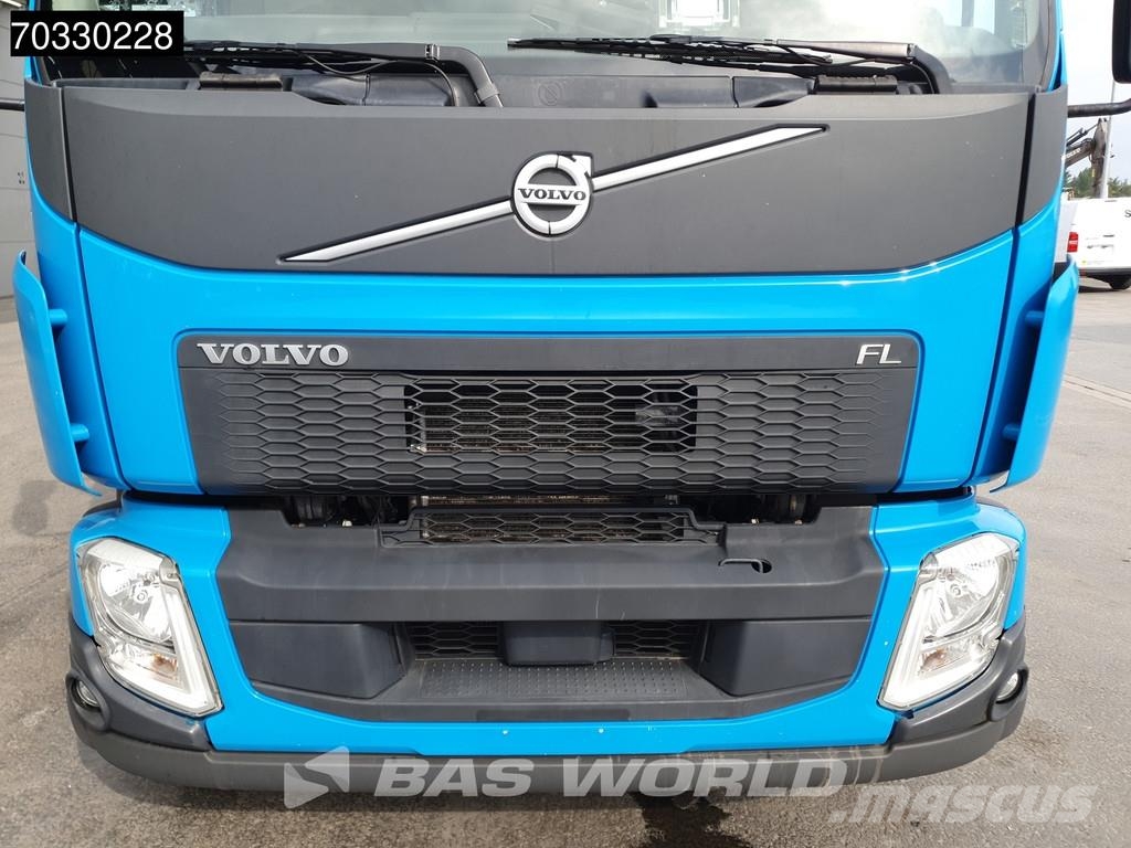 Volvo FL 280 4X2 18tons truck HMF 1120K-RC Crane Kran Fu 平板栏板货车