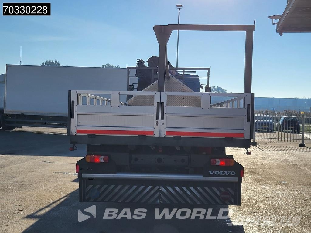 Volvo FL 280 4X2 18tons truck HMF 1120K-RC Crane Kran Fu Camiones de cama baja