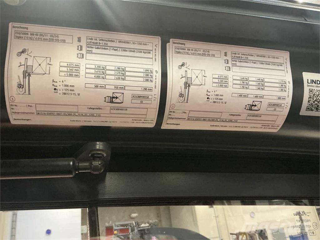 Linde E50HL Sähkötrukit