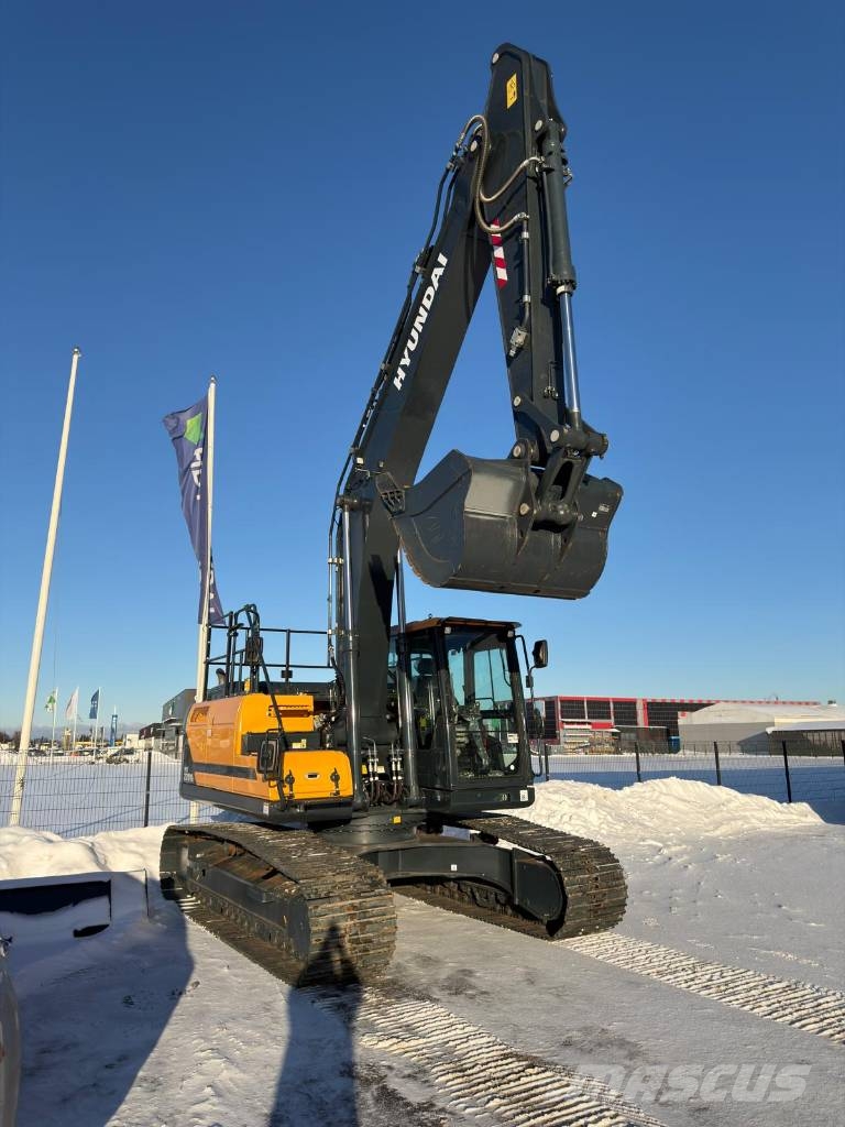 Hyundai HX220AL Excavadoras sobre orugas