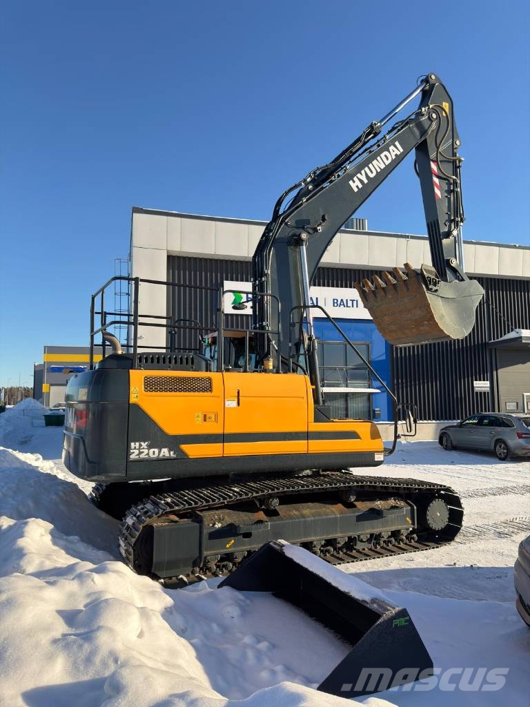 Hyundai HX220AL Excavadoras sobre orugas