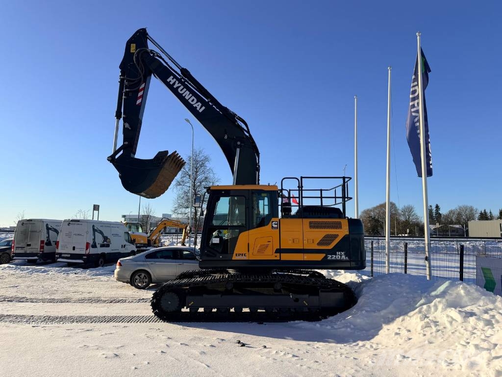 Hyundai HX220AL Excavadoras sobre orugas