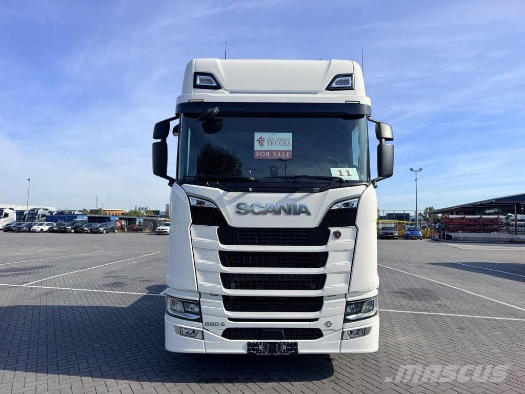 Scania S660 NEW, full air, retarder, stand airco, pto pre Vilcēji